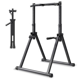 Pull Up Bar, 330LBS Capacity Portable Pullup Bar Station, Pullup Bars Free Standing with Triangular Structure & Heavy-Duty Steel Tube