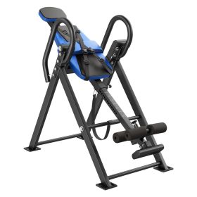 Inversion Table, 300 lbs Capacity Heavy Duty Back Inverter Stretcher, Inverted Table with Dual-Roller Locking, Decompression Tables for Shoulders (Default: Default)