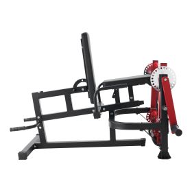 Leg Extension and Curl Machine, Seated Leg Rotary Extension for Thigh, Adjustable Lower Body Specialty Exercises Equipment (Leg Training Method: Single-Leg Exercise, Foldable Seat or not: Foldable)