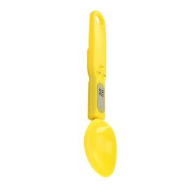 Kitchen Scale Measuring Spoon Scale Compact Food Weighing Scale For Dry And Wet Ingredients (Option: Yellow)